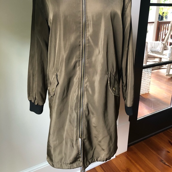 Women’s Love Tree Satin-like Coat - Picture 2 of 9